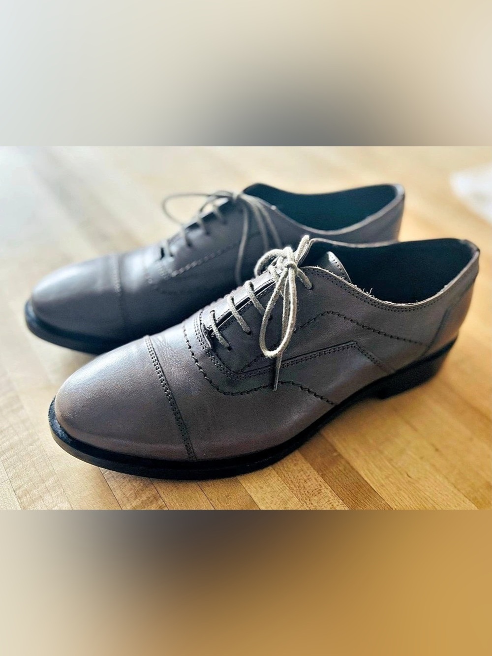 Geox Serilda Woman leather oxford shoes.